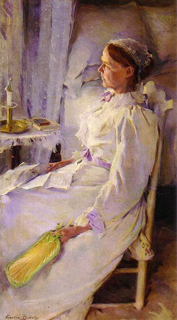 New England Woman 1895 - Cecilia Beaux reproduction oil painting