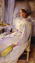 New England Woman 1895 - Cecilia Beaux reproduction oil painting