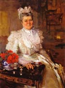 Mrs Thomas A Scott Anna Riddle 1897 - Cecilia Beaux reproduction oil painting