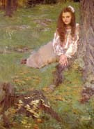 Dorothea in the Woods 1897 - Cecilia Beaux reproduction oil painting