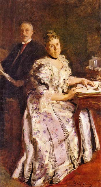 Mr and Mrs Anson Phelps Stokes 1898 - Cecilia Beaux reproduction oil painting
