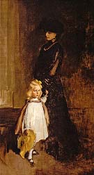 Mrs Alexander Sedgwick and Daughter Christina 1902 - Cecilia Beaux