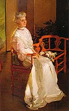 Mrs Richard Low Divine Susan Sophia Smith 1907 - Cecilia Beaux reproduction oil painting