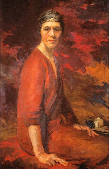 Self Portrait 1925 - Cecilia Beaux reproduction oil painting