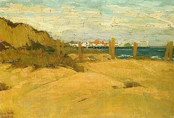 Sand Dunes Santa Monica 1919 - Sam Hyde Harris reproduction oil painting