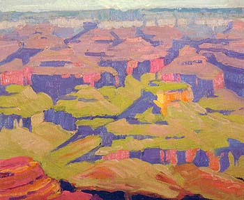 Grand Canyon impression 1920 - Sam Hyde Harris reproduction oil painting