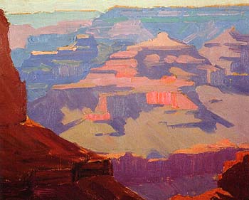 Grand Canyon Vista 1920 - Sam Hyde Harris reproduction oil painting