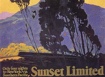 Sunset Limited 1 - Sam Hyde Harris reproduction oil painting