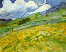 Landscape at St Remy 1889 - Vincent van Gogh reproduction oil painting