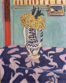 Les Coucous Tapis Bleu en Rose - Henri Matisse reproduction oil painting