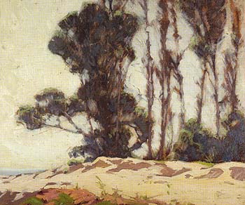 Sandpit Edge 1928 - Sam Hyde Harris reproduction oil painting