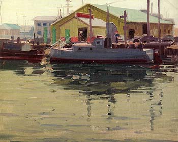 Ship Ahoy - Sam Hyde Harris reproduction oil painting