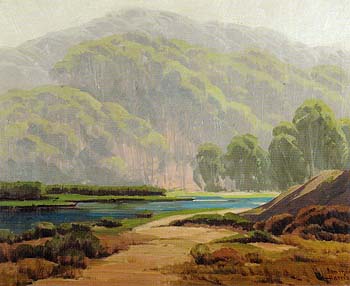 Enchanted Lagoon - Sam Hyde Harris reproduction oil painting
