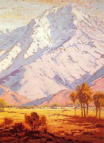 Early Palm Springs - Sam Hyde Harris reproduction oil painting