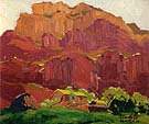 Canyon Shelter - Sam Hyde Harris reproduction oil painting