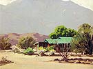 Retreat Cathedral City 1938 - Sam Hyde Harris reproduction oil painting