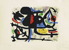 La Luge des Amants II - Joan Miro reproduction oil painting