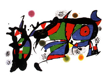 Obra de Joan Miro 1 - Joan Miro reproduction oil painting
