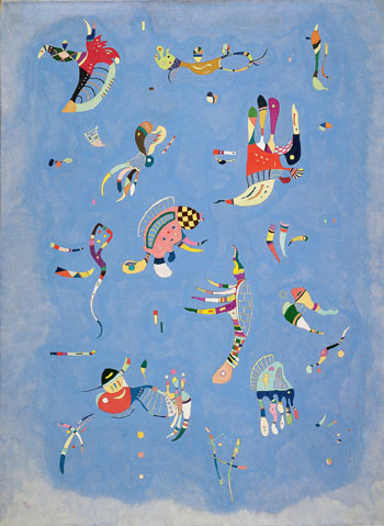 Sky Blue 1940 - Wassily Kandinsky reproduction oil painting