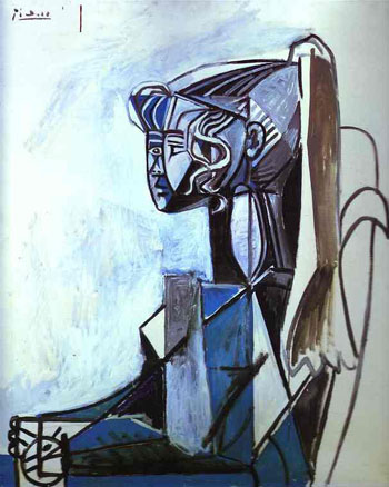 Sylvette 1954 - Pablo Picasso reproduction oil painting