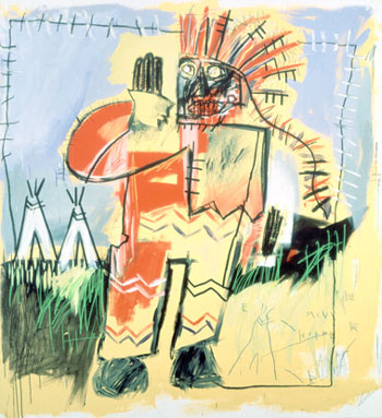 Tobacco versus Red Chief 1981 - Jean-Michel-Basquiat reproduction oil painting