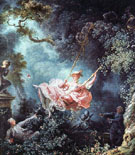 The Swing 1766 - Jean-Honore Fragonard