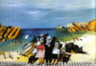 Giqqle Palace 1945 - Sidney Nolan reproduction oil painting