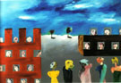 Lublin or Baroque Exterior 1944 - Sidney Nolan