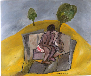 Latrine Sitters 1942 - Sidney Nolan reproduction oil painting