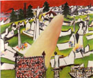 Ballarat Cemetery 1943 - Sidney Nolan reproduction oil painting