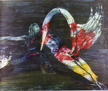 Leda and the Swan 1958 - Sidney Nolan reproduction oil painting