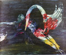Leda and the Swan 1958 - Sidney Nolan reproduction oil painting
