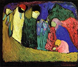 Encounter c1908 - Wassily Kandinsky