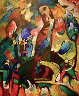 Picture with Archer 1909 - Wassily Kandinsky