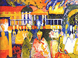 Crinolines 1909 - Wassily Kandinsky