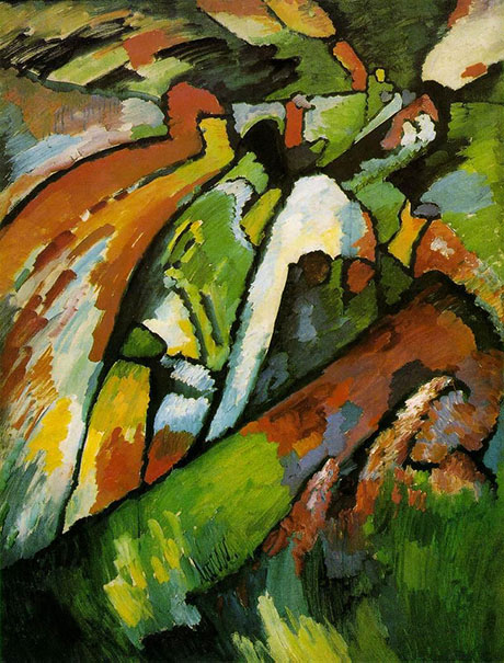Improvisation 7 1910 - Wassily Kandinsky reproduction oil painting