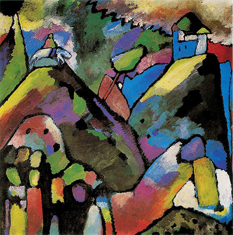 Improvisation 9 1910 - Wassily Kandinsky reproduction oil painting