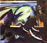 Boat Trip 1910 - Wassily Kandinsky