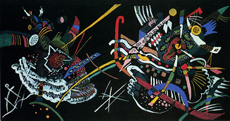Wall B 1922 - Wassily Kandinsky reproduction oil painting