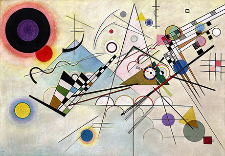 Composition VIII 1923 - Wassily Kandinsky reproduction oil painting