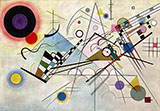 Composition VIII 1923 - Wassily Kandinsky reproduction oil painting