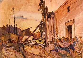 Guisdoms 1912 - Emily Carr reproduction oil painting