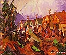 Vancouver Street 1912 - Emily Carr reproduction oil painting