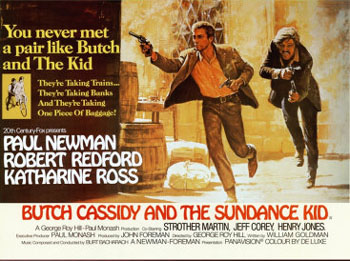 Butch Cassidy and the Sundance Kid - Classic-Movie-Posters reproduction oil painting