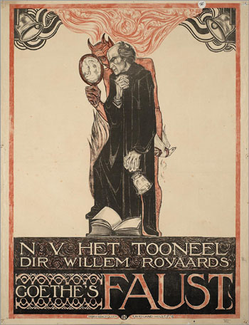 Faust 1918 - Richard Nicolau Holst reproduction oil painting