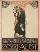 Faust 1918 - Richard Nicolau Holst reproduction oil painting