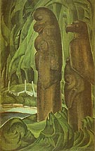 Nirvana 1929 - Emily Carr reproduction oil painting