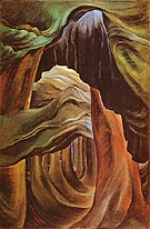 Forest British Columbia 1931 - Emily Carr reproduction oil painting