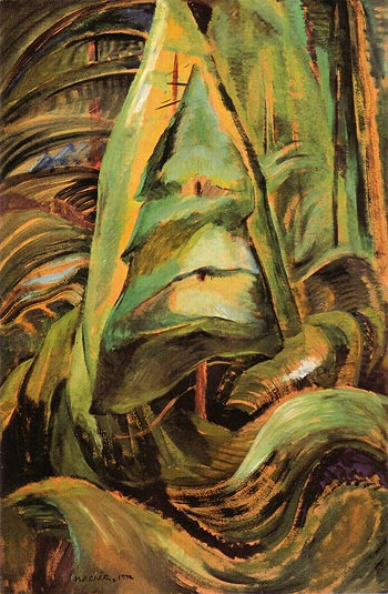 Forest Interior 1932 - Emily Carr reproduction oil painting