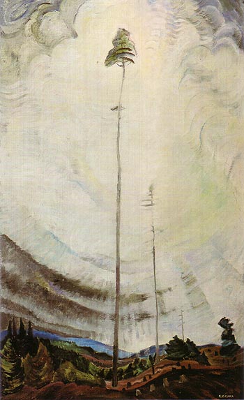 Scorned as Timber Beloved of The Sky 1935 - Emily Carr reproduction oil painting